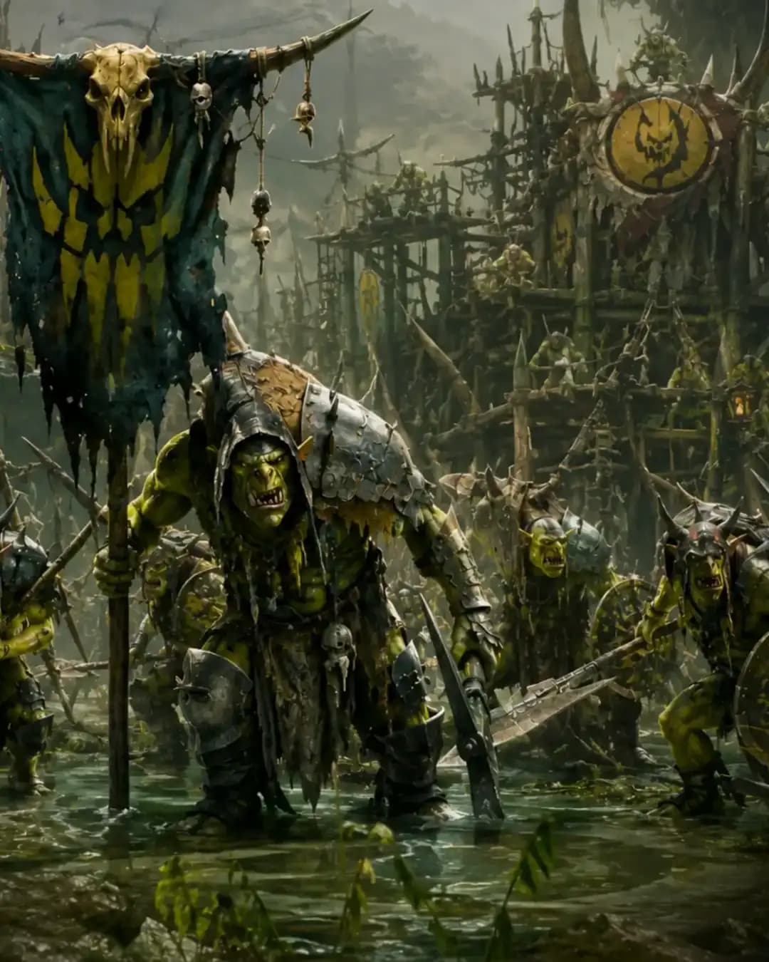 Kruleboyz army art used in Order of Battle