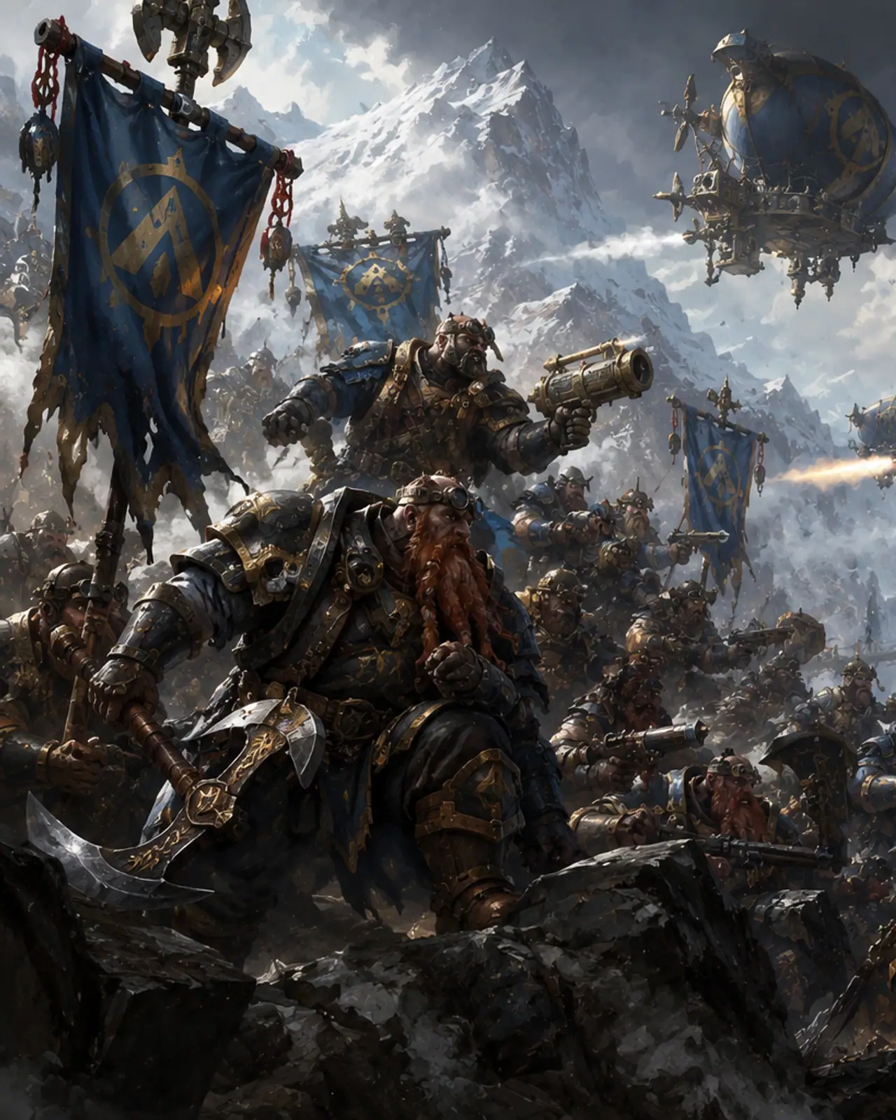 Kharadron Overlords army art used in Order of Battle