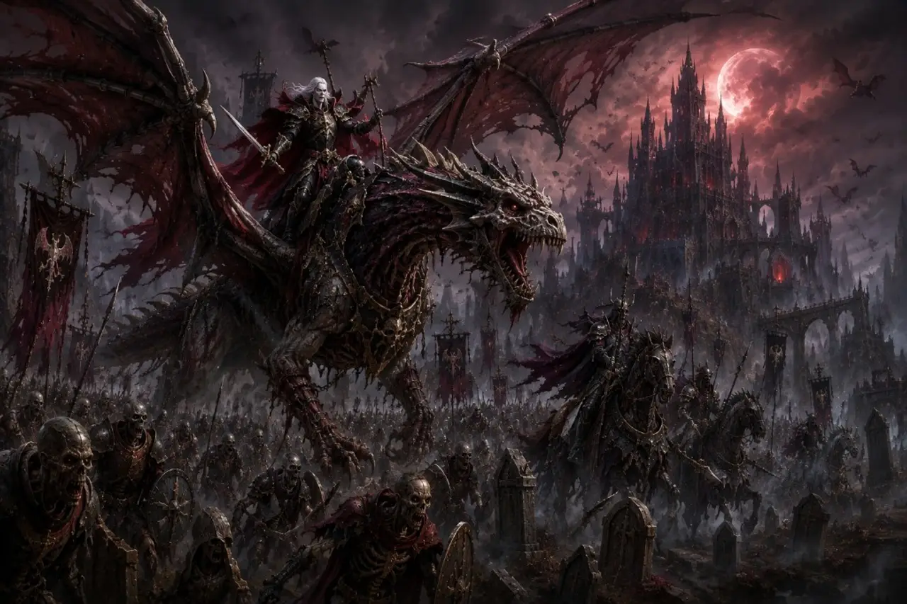 Soulblight Gravelords army art used in Order of Battle