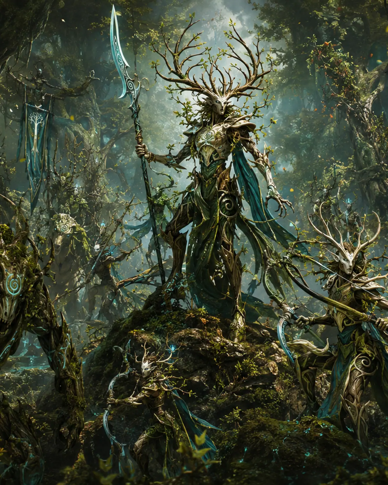 Sylvaneth army art used in Order of Battle