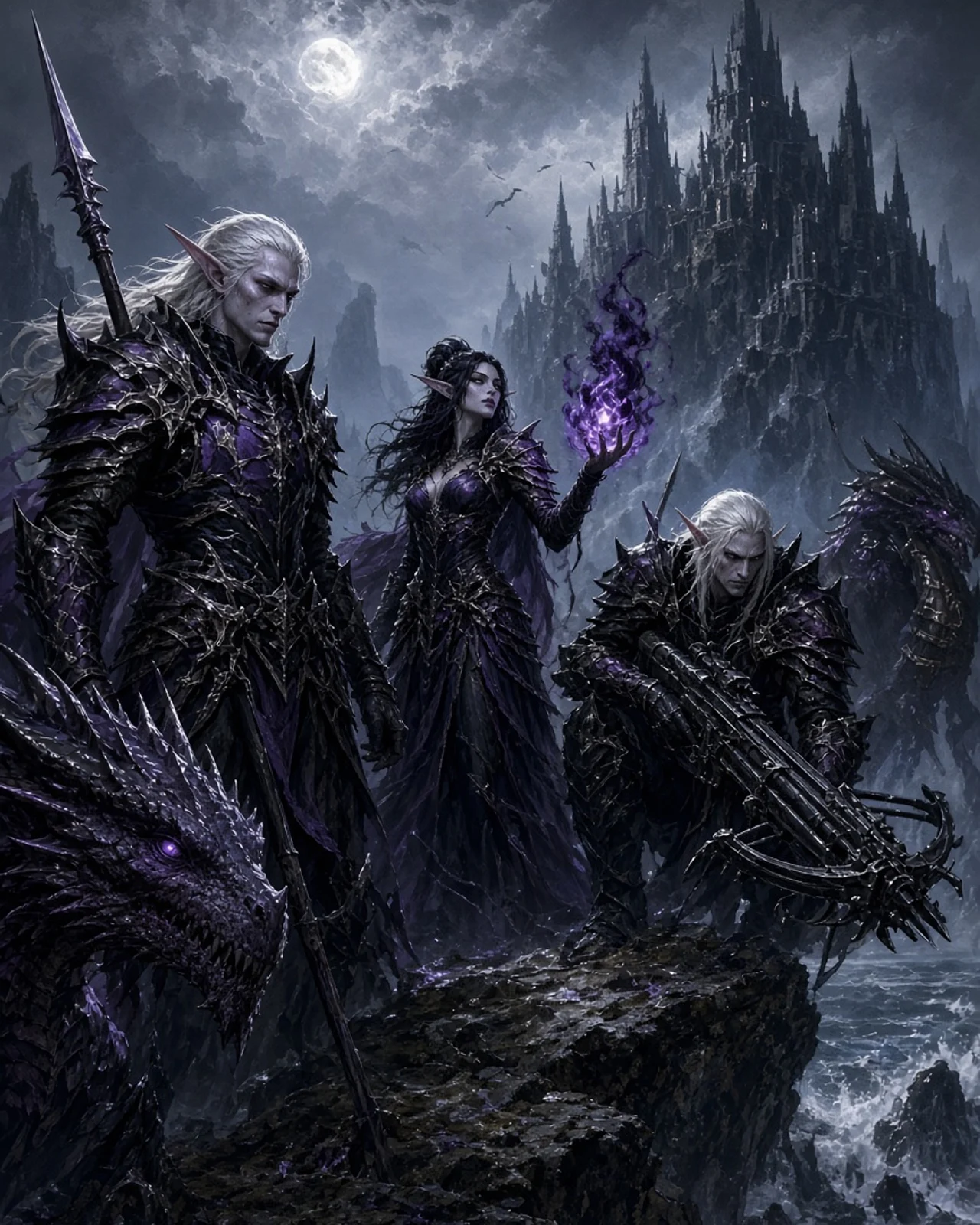 Dark Elves army
