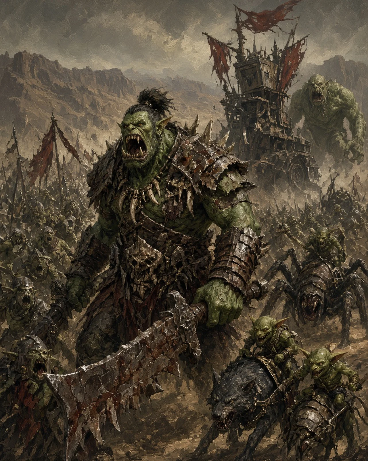 Orc and Goblin Tribes army