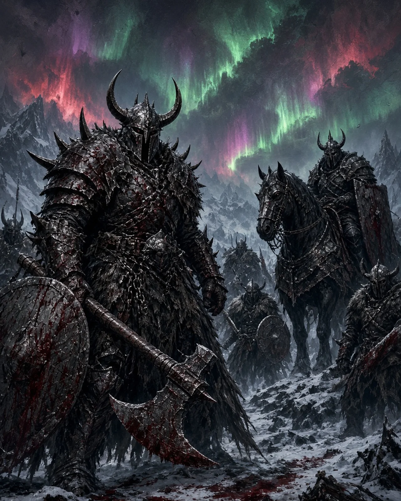 Warriors of Chaos army